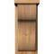 Ekena Millwork Carmel Rough Sawn Corbel w/Backplate, Western Red Cedar, 8"W x 10"D x 18"H COR08X10X18CAR01RWR - alternate 3